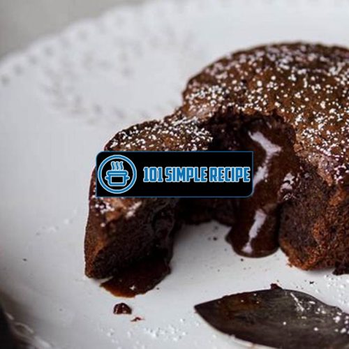 Indulge in Decadent Chocolate Fondant for Two | 101 Simple Recipe