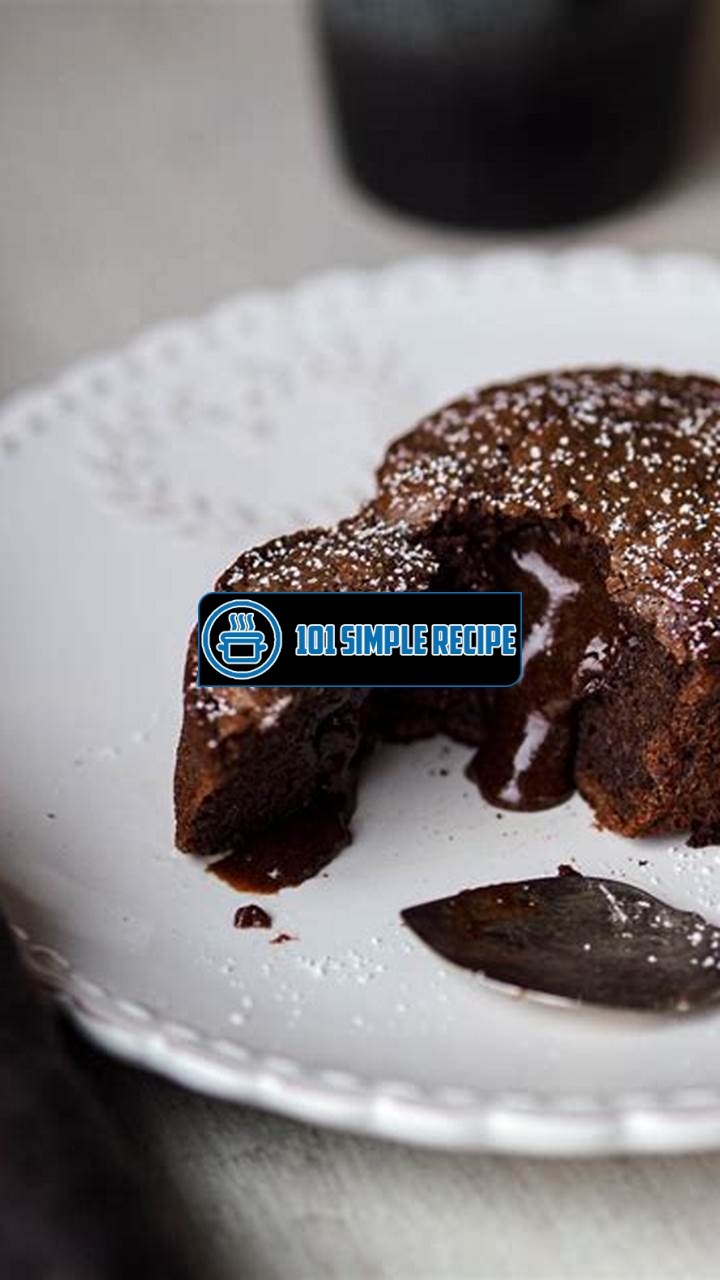 Indulge in Decadent Chocolate Fondant for Two | 101 Simple Recipe