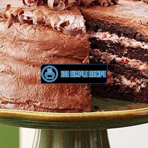 Indulge in a Delicious Chocolate Layer Cake Recipe | 101 Simple Recipe