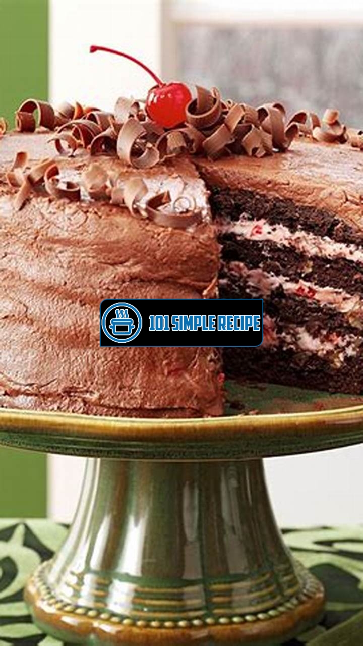 Indulge in a Delicious Chocolate Layer Cake Recipe | 101 Simple Recipe