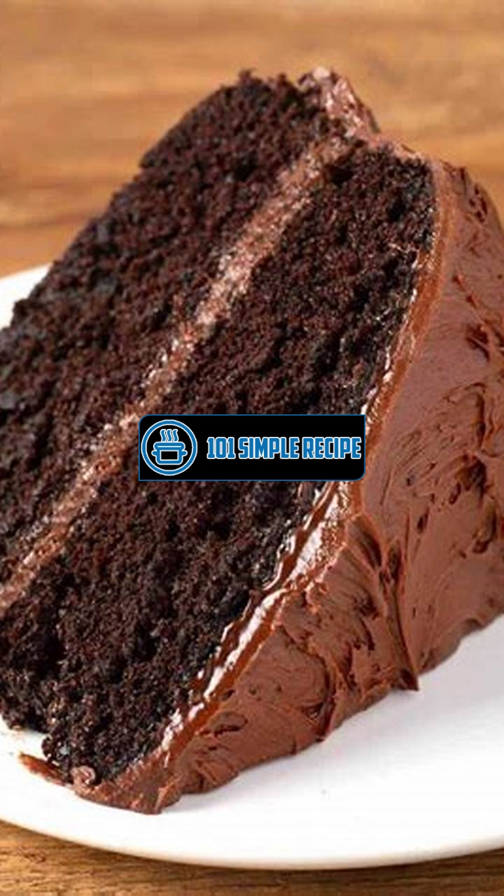 Irresistible Chocolate Mayonnaise Cake Mix Recipe | 101 Simple Recipe