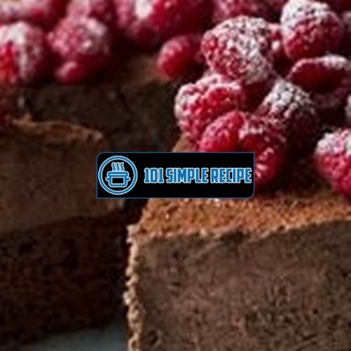 The Decadent Chocolate Mousse Cake Recipe UK | 101 Simple Recipe