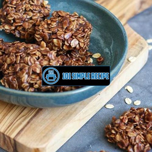Indulge in Irresistible Chocolate Oatmeal No Bake Delights | 101 Simple Recipe