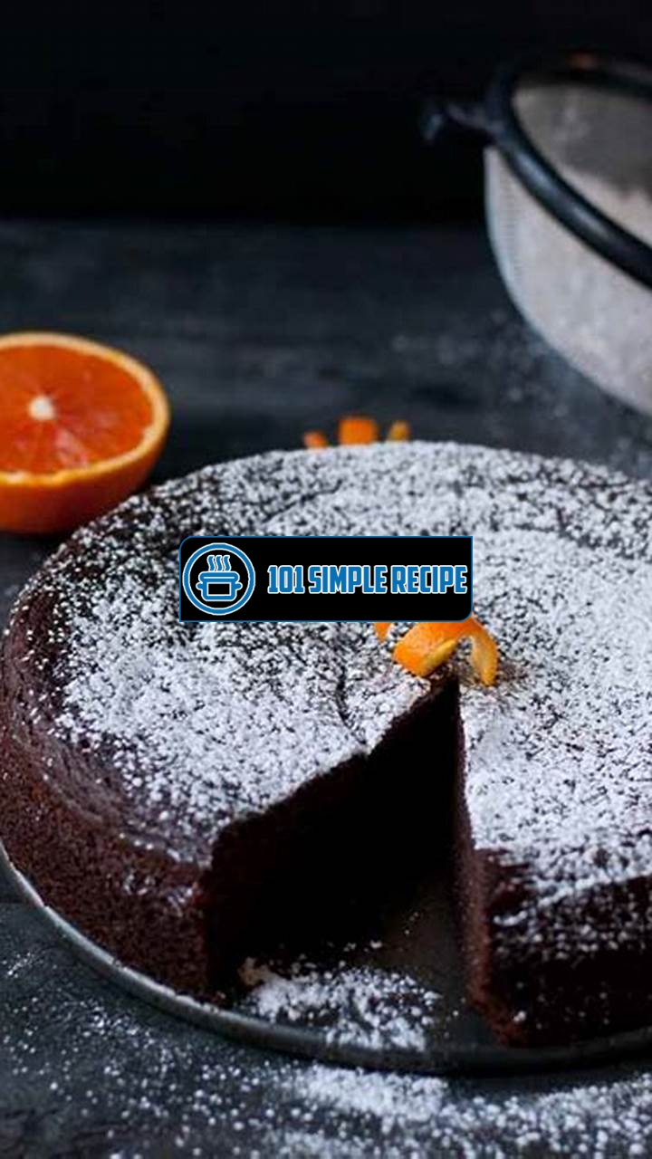 Indulge in the irresistible Chocolate Orange Cake | 101 Simple Recipe