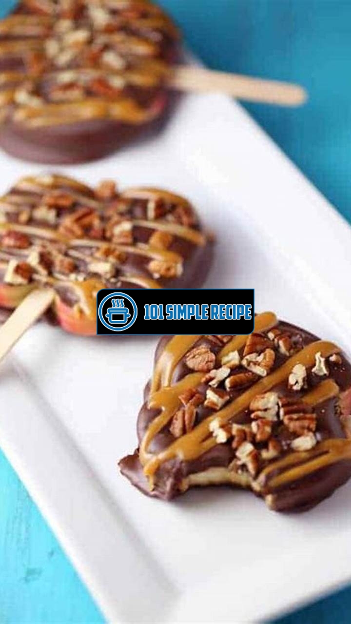 Indulge in Irresistible Chocolate Turtle Apple Slices | 101 Simple Recipe