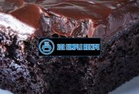Chocolate Zucchini Cake Recipe Taste Of Home | 101 Simple Recipe