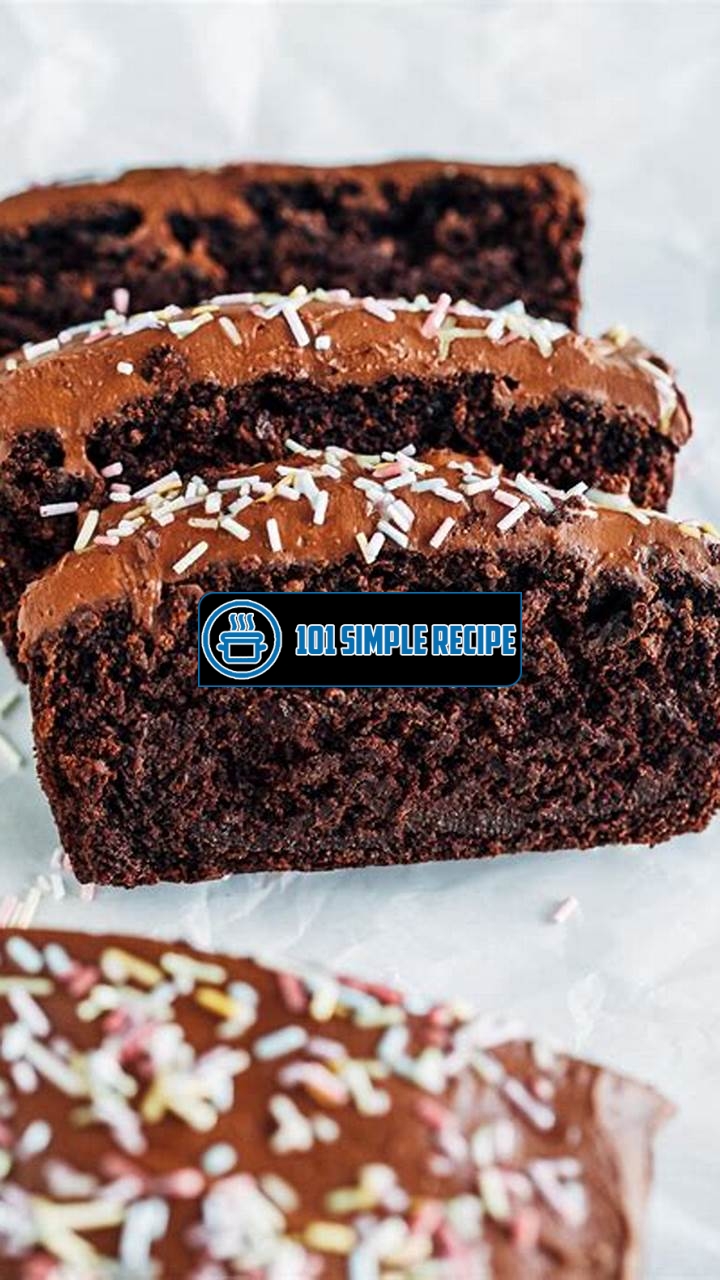 Delicious Chocolate Zucchini Cake Recipe for Every Occasion | 101 Simple Recipe