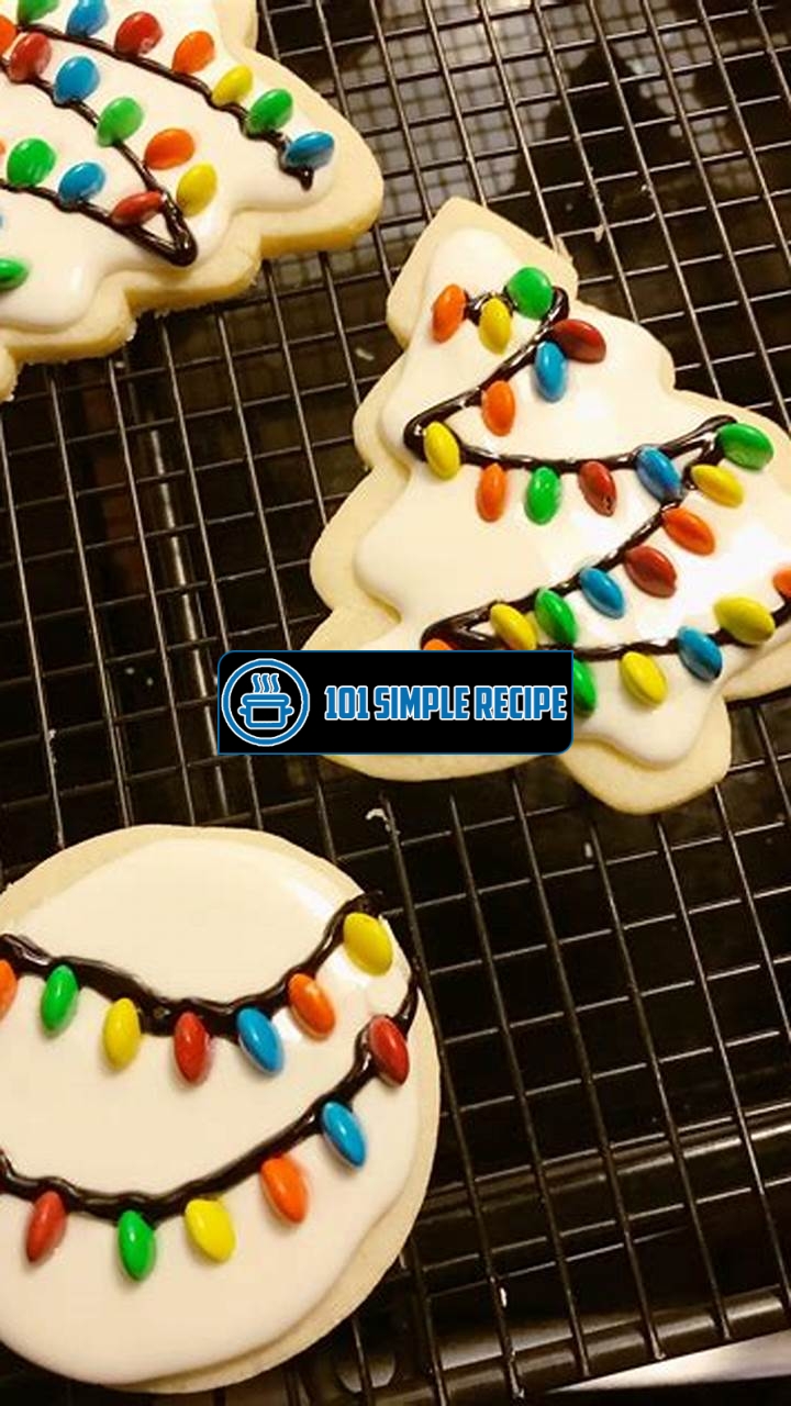 Create Festive Christmas Light Cookies for the Holidays | 101 Simple Recipe