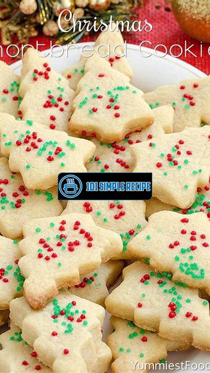 Delicious Christmas Shortbread Biscuit Recipe | 101 Simple Recipe