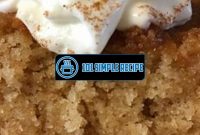 A Delicious Cinnamon Cake Recipe with Oil | 101 Simple Recipe