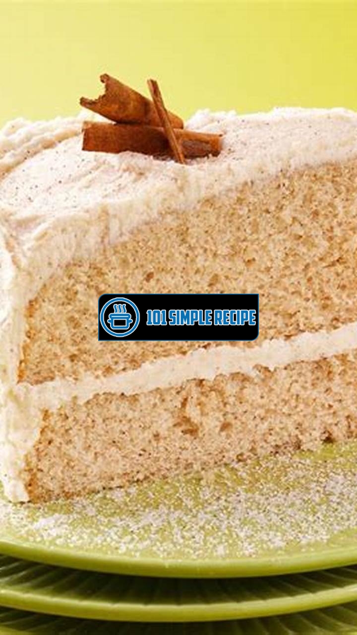 Delicious and Fluffy Cinnamon Cake Recipe | 101 Simple Recipe