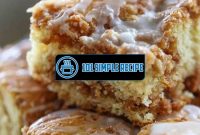 Cinnamon Streusel Coffee Cake Recipe Using Cake Mix | 101 Simple Recipe