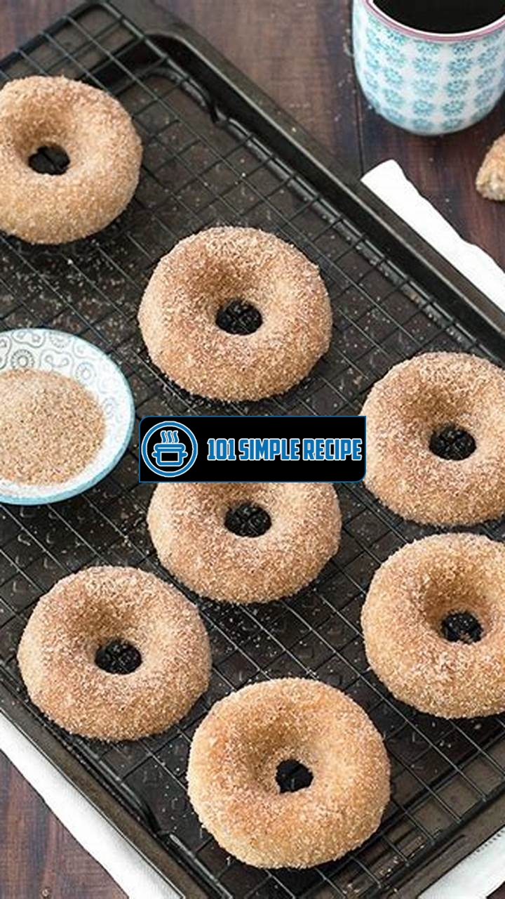 Irresistible Cinnamon Sugar Baked Donuts | 101 Simple Recipe