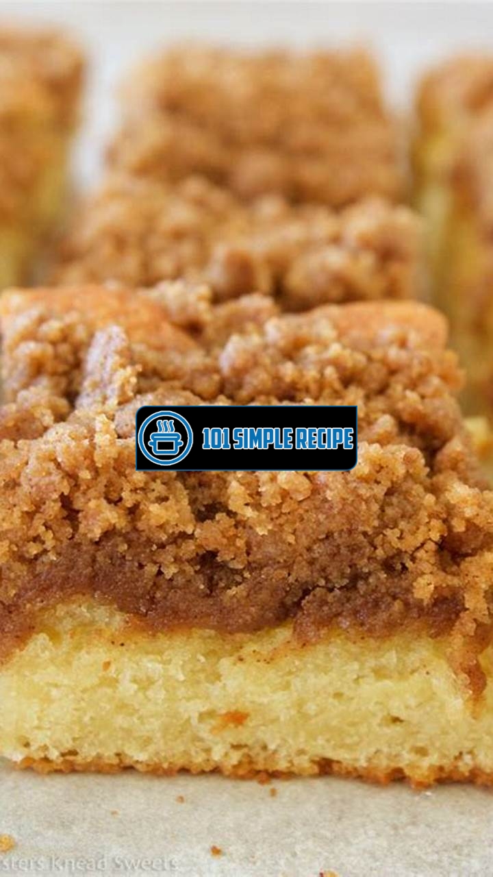 Irresistibly Moist Classic Coffee Cake Recipe with Buttermilk | 101 Simple Recipe