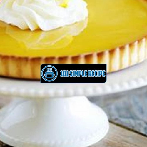 Indulge in the Irresistible Delight of Classic Lemon Tart | 101 Simple Recipe