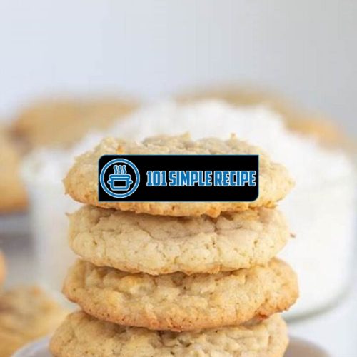 Satisfy Your Sweet Tooth with Easy Coconut Cookies Recipes | 101 Simple Recipe