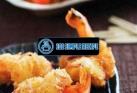 Delicious Coconut Shrimp with Sweet Chili Mayo | 101 Simple Recipe