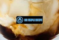 Indulge in a Creamy Coconut White Russian Vegan Delight | 101 Simple Recipe