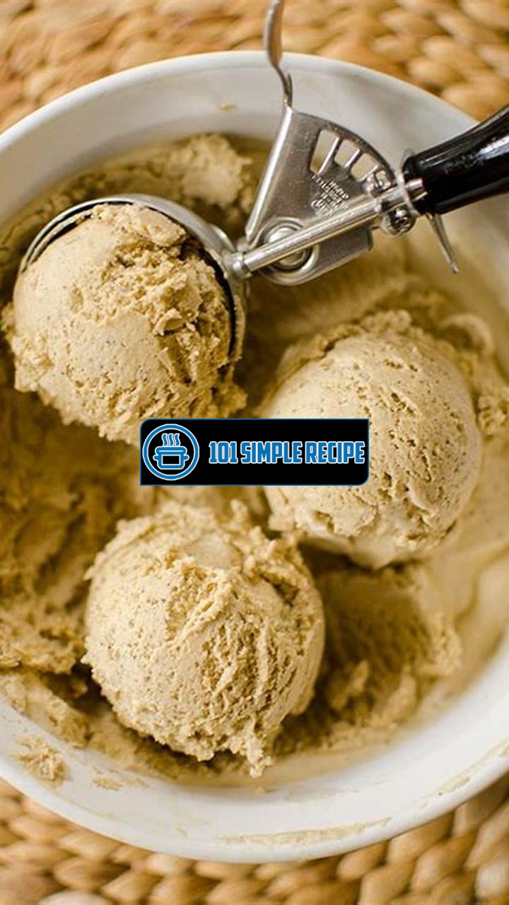 Delicious Coffee Ice Cream Recipe to Satisfy Your Sweet Cravings | 101 Simple Recipe