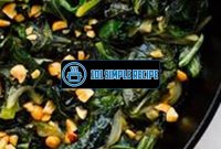 Delicious and Easy Collard Greens Recipe: Vegetarian Version | 101 Simple Recipe