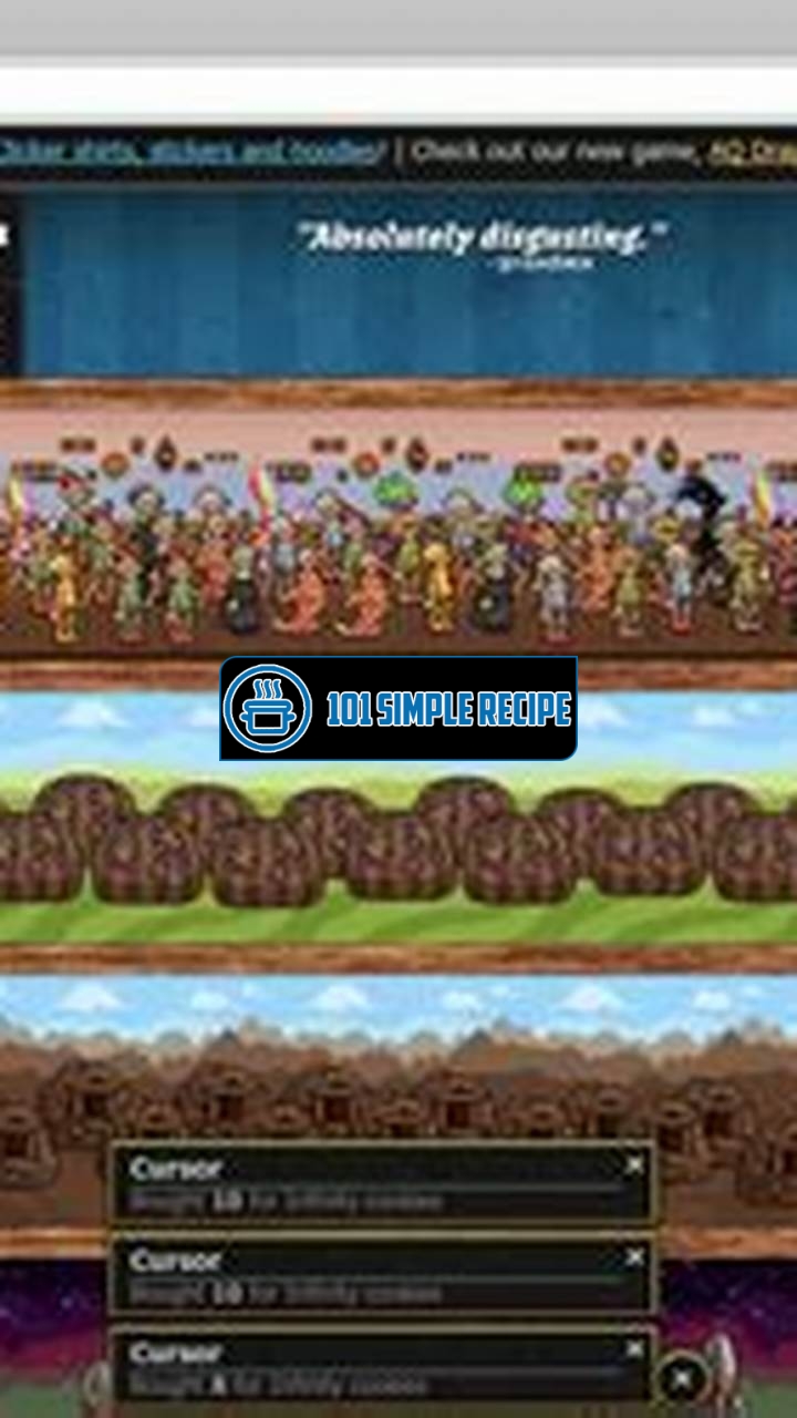 Master the Art of Unlimited Cookies with Cookie Clicker! | 101 Simple Recipe