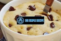 Indulge in the Perfectly Sweet and Easy Mug Cookie Recipe | 101 Simple Recipe