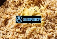 Master the Art of Cooking Delicious Brown Rice | 101 Simple Recipe