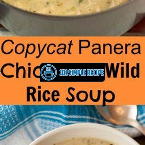 Copycat Panera Chicken And Wild Rice Soup Crock Pot | 101 Simple Recipe