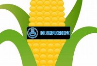 Get Creative with Corn on the Cob Clipart | 101 Simple Recipe