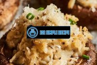 Deliciously Healthy Crab Stuffed Mushrooms | 101 Simple Recipe