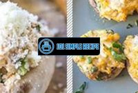 Delicious Crab Stuffed Mushrooms for the Keto Diet | 101 Simple Recipe