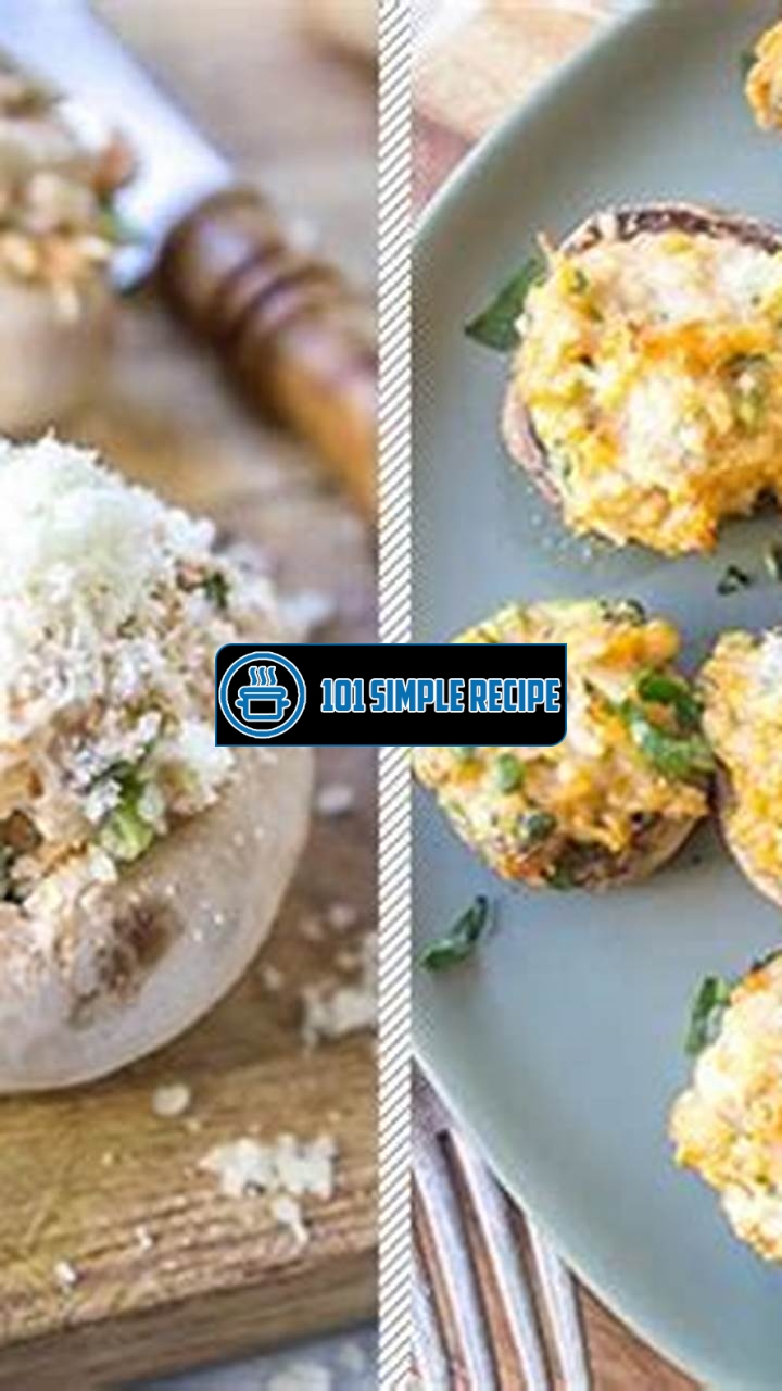 Delicious Keto Crab Stuffed Mushrooms | 101 Simple Recipe