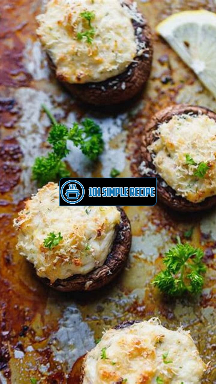 Delicious Crab Stuffed Mushrooms at Outback Steakhouse! | 101 Simple Recipe