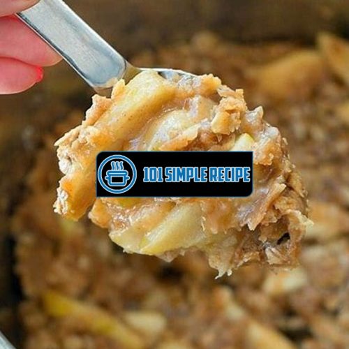 Discover the Perfect Cracker Barrel Apple Crisp Recipe | 101 Simple Recipe