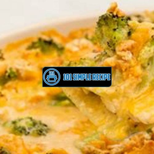 Cracker Barrel Chicken And Broccoli Casserole Recipe | 101 Simple Recipe