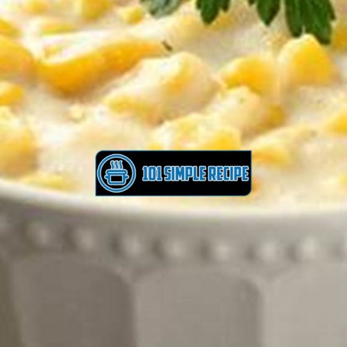 A Creamy Twist to Creamed Corn: No Heavy Cream Required | 101 Simple Recipe