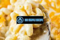 Indulge in Creamy Baked Mac and Cheese Delight | 101 Simple Recipe