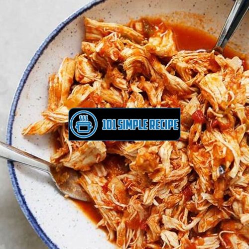 Delicious Crock Pot Salsa Chicken Recipe | 101 Simple Recipe