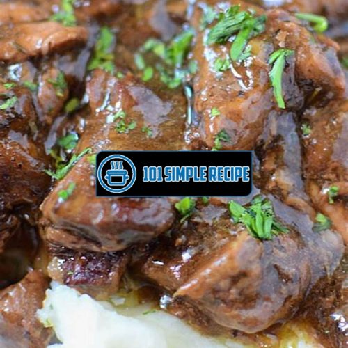 Delicious Crockpot Beef Tips with Gravy Packet Recipe | 101 Simple Recipe