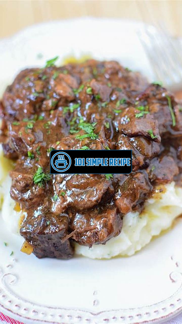 The Best Crockpot Beef Tips Recipe for Savory Gravy | 101 Simple Recipe