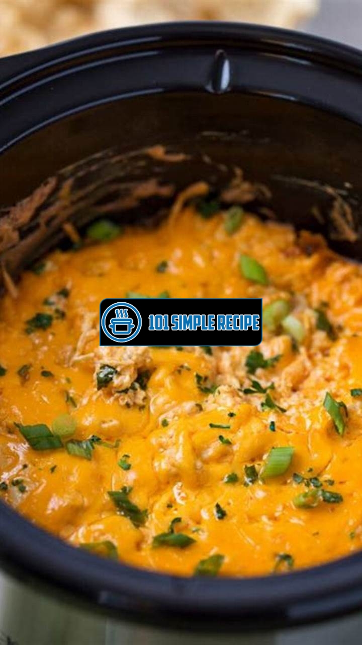 Delicious Crockpot Buffalo Chicken Dip Recipe | 101 Simple Recipe