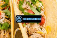 Delicious Crockpot Chicken Made for Tacos | 101 Simple Recipe
