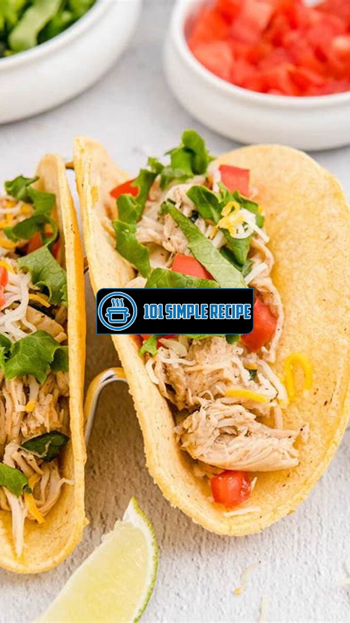 Delicious Crockpot Chicken Made for Tacos | 101 Simple Recipe