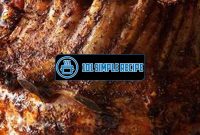 Elevate Your Dinner with a Delicious Crown Roast of Pork Recipe | 101 Simple Recipe