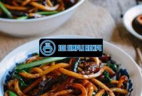 Master the Delicious and Authentic Cu Chao Mian Recipe | 101 Simple Recipe