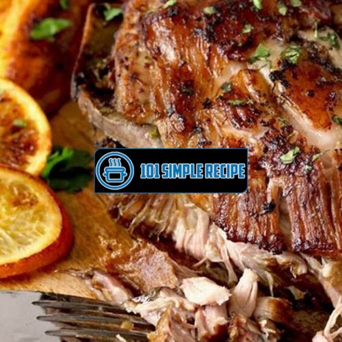Delicious Cuban Pork Recipe for the Slow Cooker | 101 Simple Recipe
