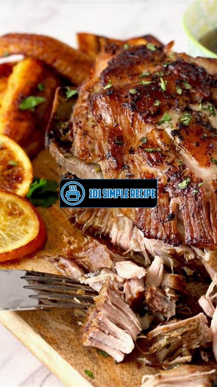 Delicious Cuban Pork Recipe for the Slow Cooker | 101 Simple Recipe