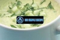 Deliciously Refreshing Cucumber Soup for Summer | 101 Simple Recipe