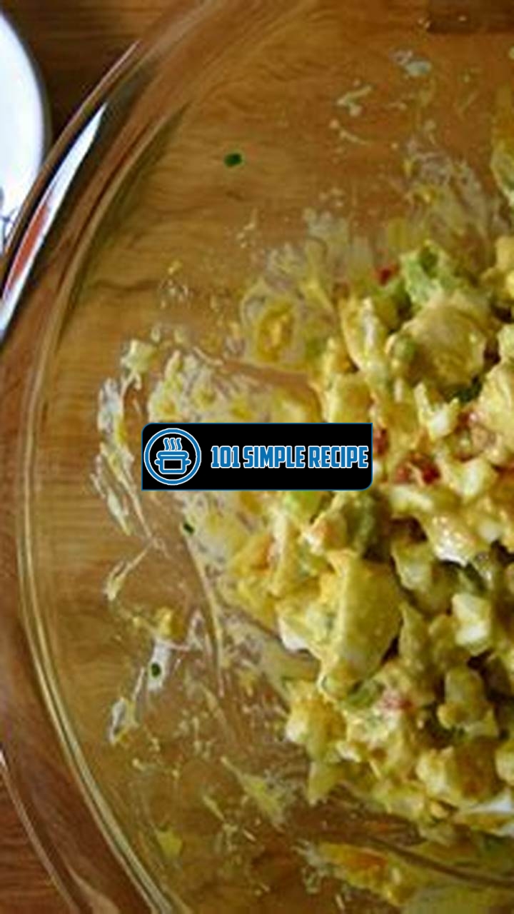 Delicious Curried Egg Salad with Mango Chutney | 101 Simple Recipe