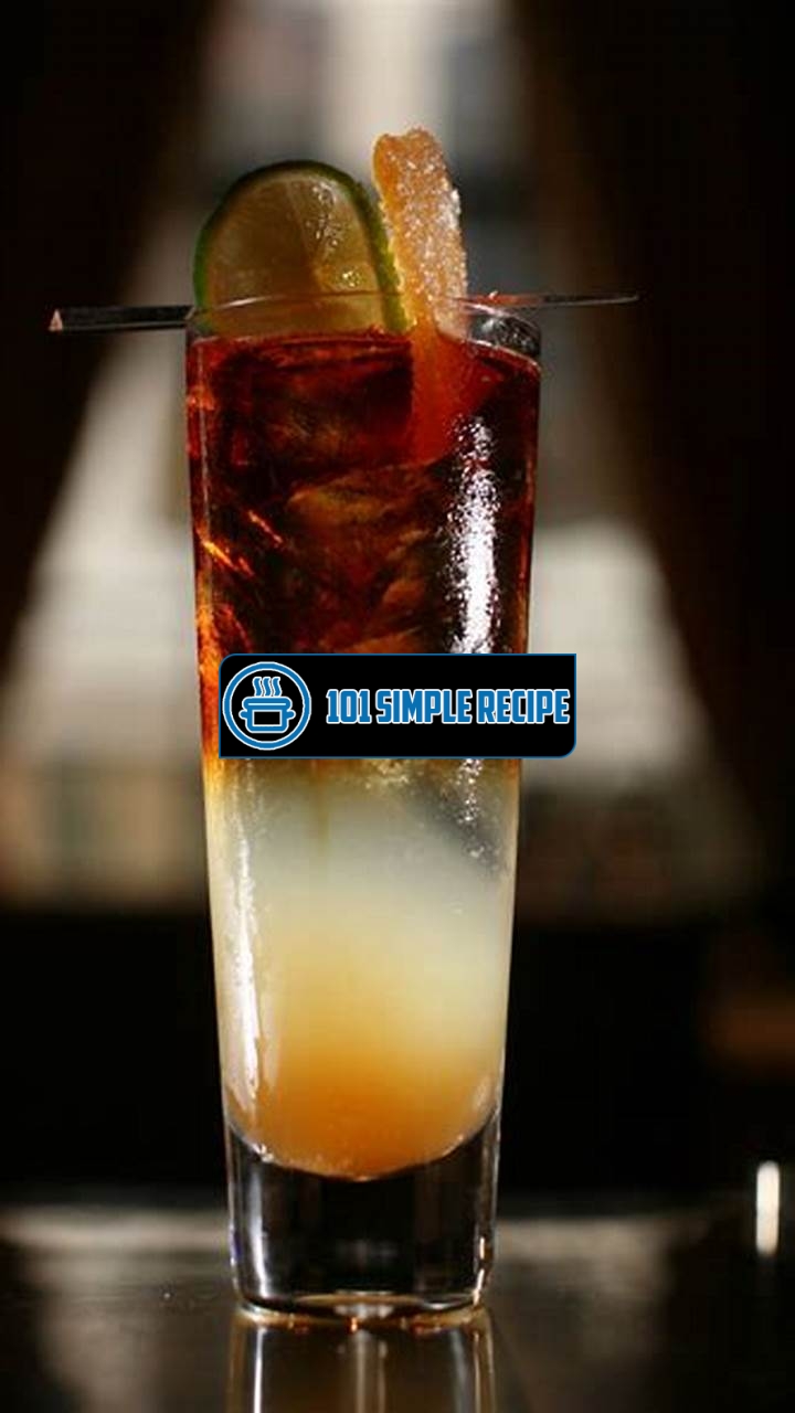 A Delicious Dark and Stormy Recipe for the UK | 101 Simple Recipe